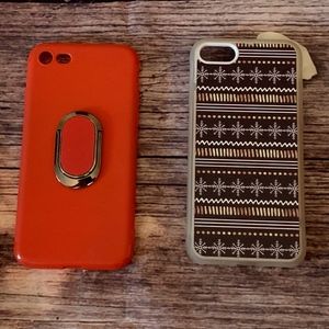 Two iPhone 6/6s Christmas Cases - Great Condition